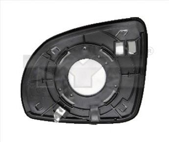 317-0037-1 TYC Стекло наружного зеркала для Kia Picanto