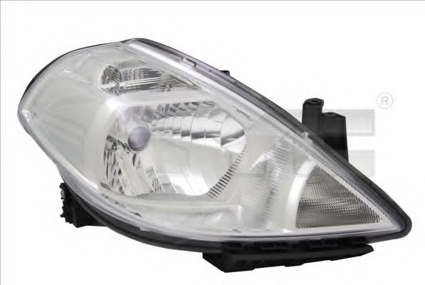 20-12419-05-2 TYC Основна фара для Nissan Tiida