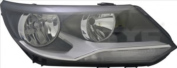 20-14370-05-2 TYC Основная фара для Volkswagen Tiguan