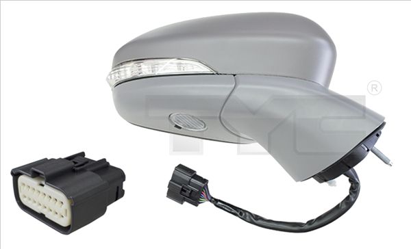 3100251 TYC Зовнішнє дзеркало для Ford Mondeo
