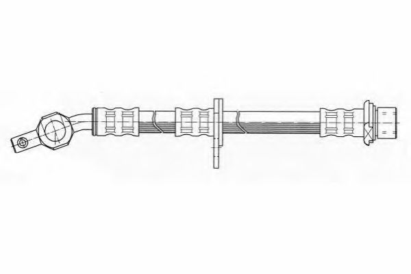 FHY2211 Ferodo Гальмівний шланг
