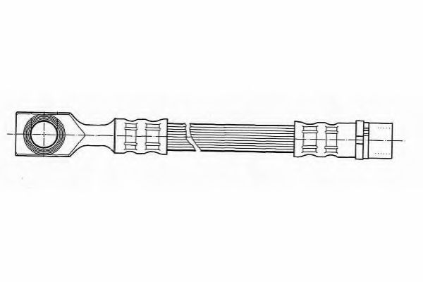 FHY2241 Ferodo Тормозной шланг