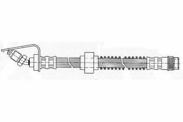 FHY2242 Ferodo Тормозной шланг