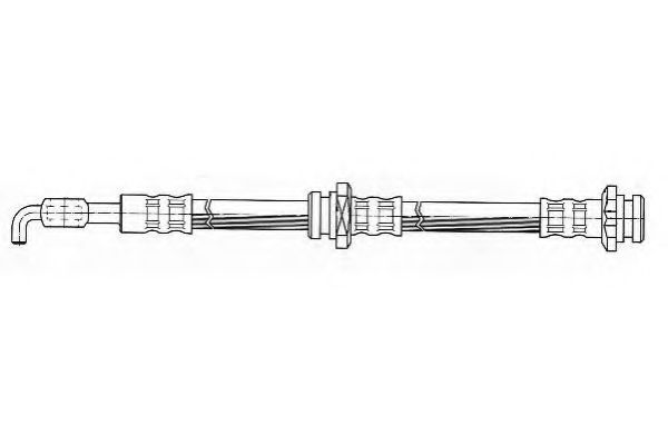 FHY2307 Ferodo Гальмівний шланг