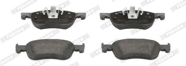 fdb4816 Ferodo Тормозные колодки для Ford Fiesta