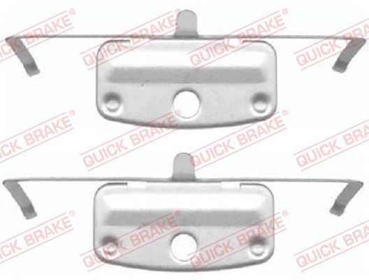 1091644 OJD (Quick Brake) Комплектующие дисковых тормозных колодок