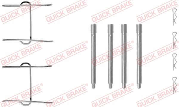1091149 OJD (Quick Brake) Компоненти дискових гальмівних колодок