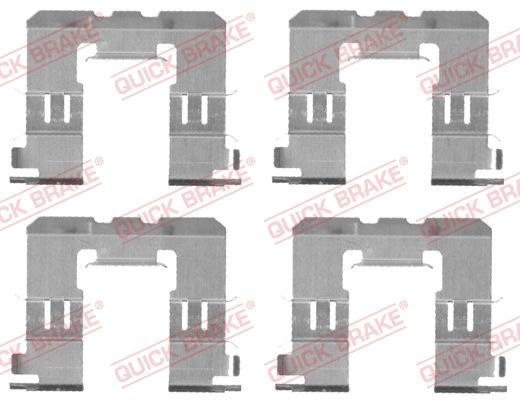 1091721 OJD (Quick Brake) Компоненти дискових гальмівних колодок для Nissan Patrol