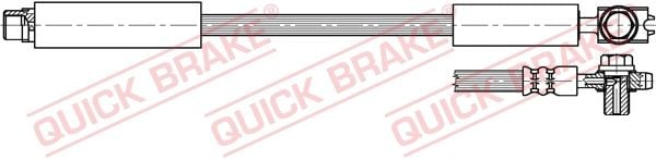 50402x OJD (Quick Brake) Гальмівний шланг для Audi Allroad