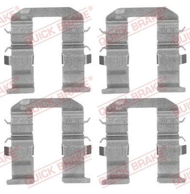 1091758 OJD (Quick Brake) Комплектующие дисковых тормозных колодок для Kia Carnival