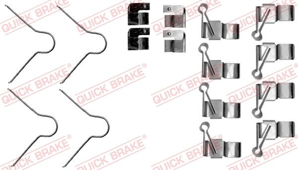 1091895 OJD (Quick Brake) Комплектующие дисковых тормозных колодок