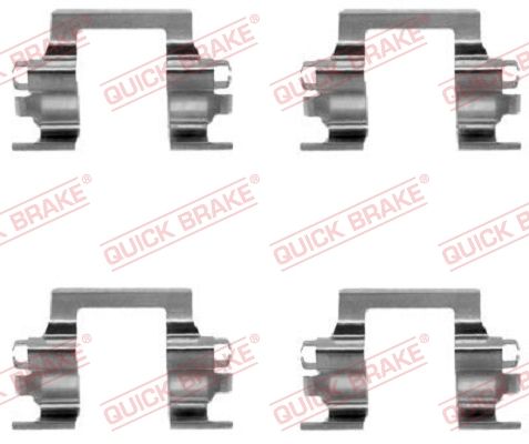 1091117 OJD (Quick Brake) Комплектующие дисковых тормозных колодок