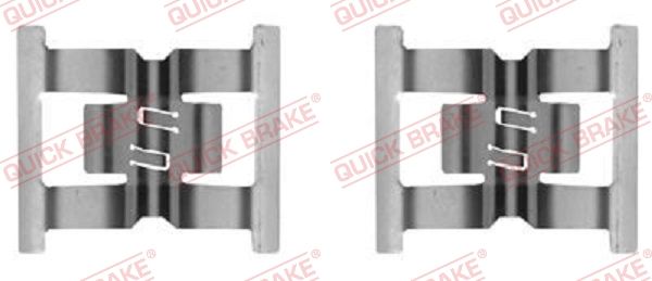 1090031 OJD (Quick Brake) Комплектующие дисковых тормозных колодок