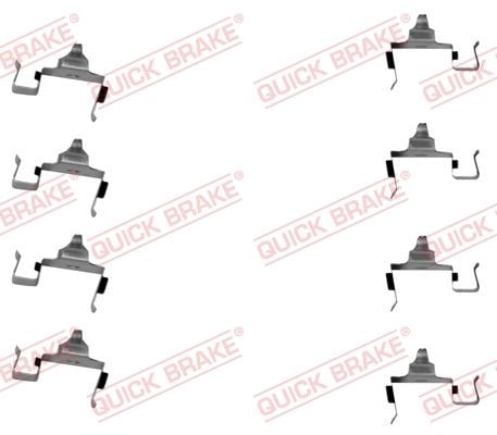 1091697 OJD (Quick Brake) Компоненти дискових гальмівних колодок