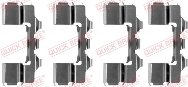 1091104 OJD (Quick Brake) Компоненти дискових гальмівних колодок