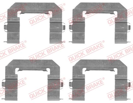 1091761 OJD (Quick Brake) Комплектующие дисковых тормозных колодок