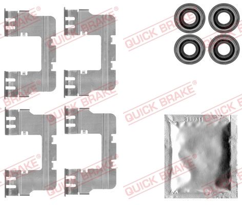 1091785 OJD (Quick Brake) Комплектующие дисковых тормозных колодок