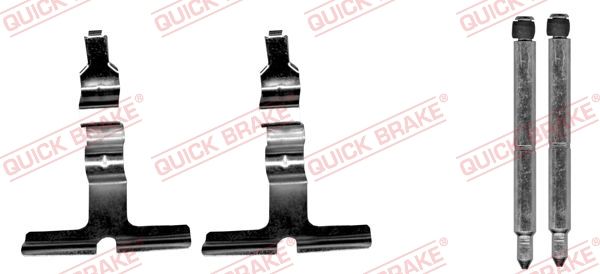 1091676 OJD (Quick Brake) Комплектующие дисковых тормозных колодок для Mercedes S-Class