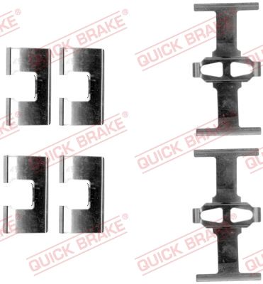 1091203 OJD (Quick Brake) Комплектующие дисковых тормозных колодок