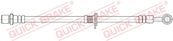 58817 OJD (Quick Brake) Тормозной шланг