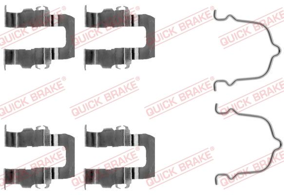 1091119 OJD (Quick Brake) Компоненти дискових гальмівних колодок