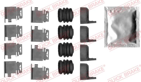 1090036 OJD (Quick Brake) Комплектующие дисковых тормозных колодок