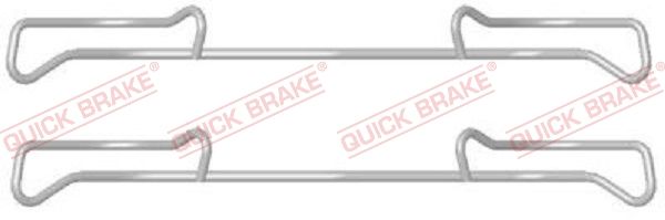 1091678 OJD (Quick Brake) Компоненти дискових гальмівних колодок