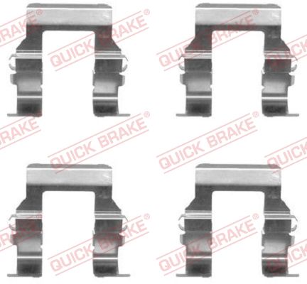 1091279 OJD (Quick Brake) Компоненти дискових гальмівних колодок