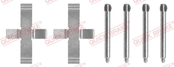 1091046 OJD (Quick Brake) Компоненти дискових гальмівних колодок