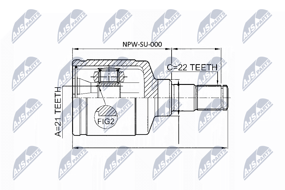 npwsu000 NTY Граната для Suzuki Baleno