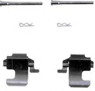 A 02 244 Brembo Комплектующие дисковых тормозных колодок