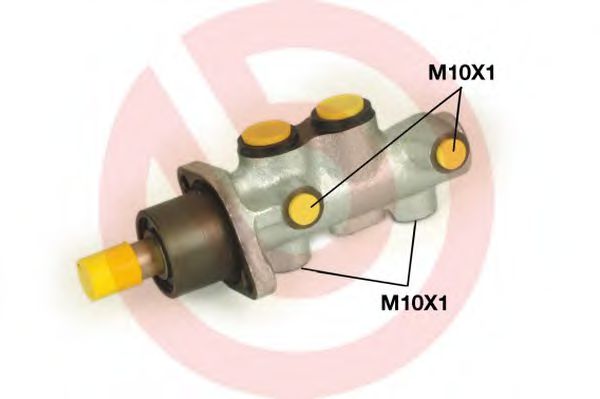 M 23 025 Brembo Головний гальмівний циліндр для Fiat Doblo