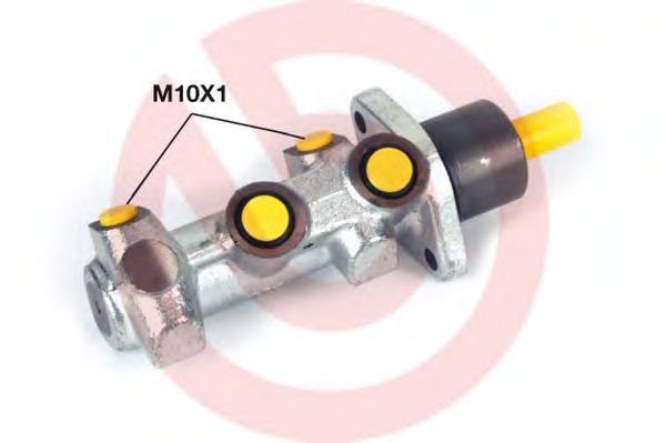 M 23 049 Brembo Головний гальмівний циліндр для Fiat Panda