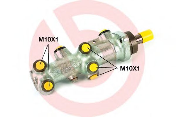 M 61 008 Brembo Главный тормозной цилиндр