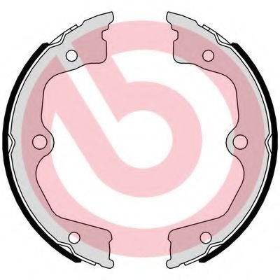 S 28 518 Brembo Колодки ручника