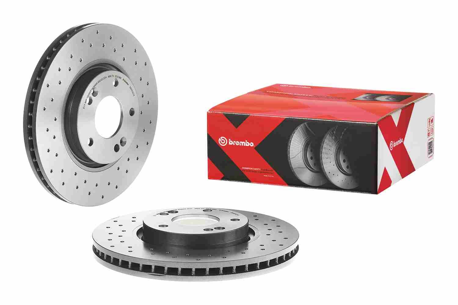 09a5321x Brembo Гальмівний диск