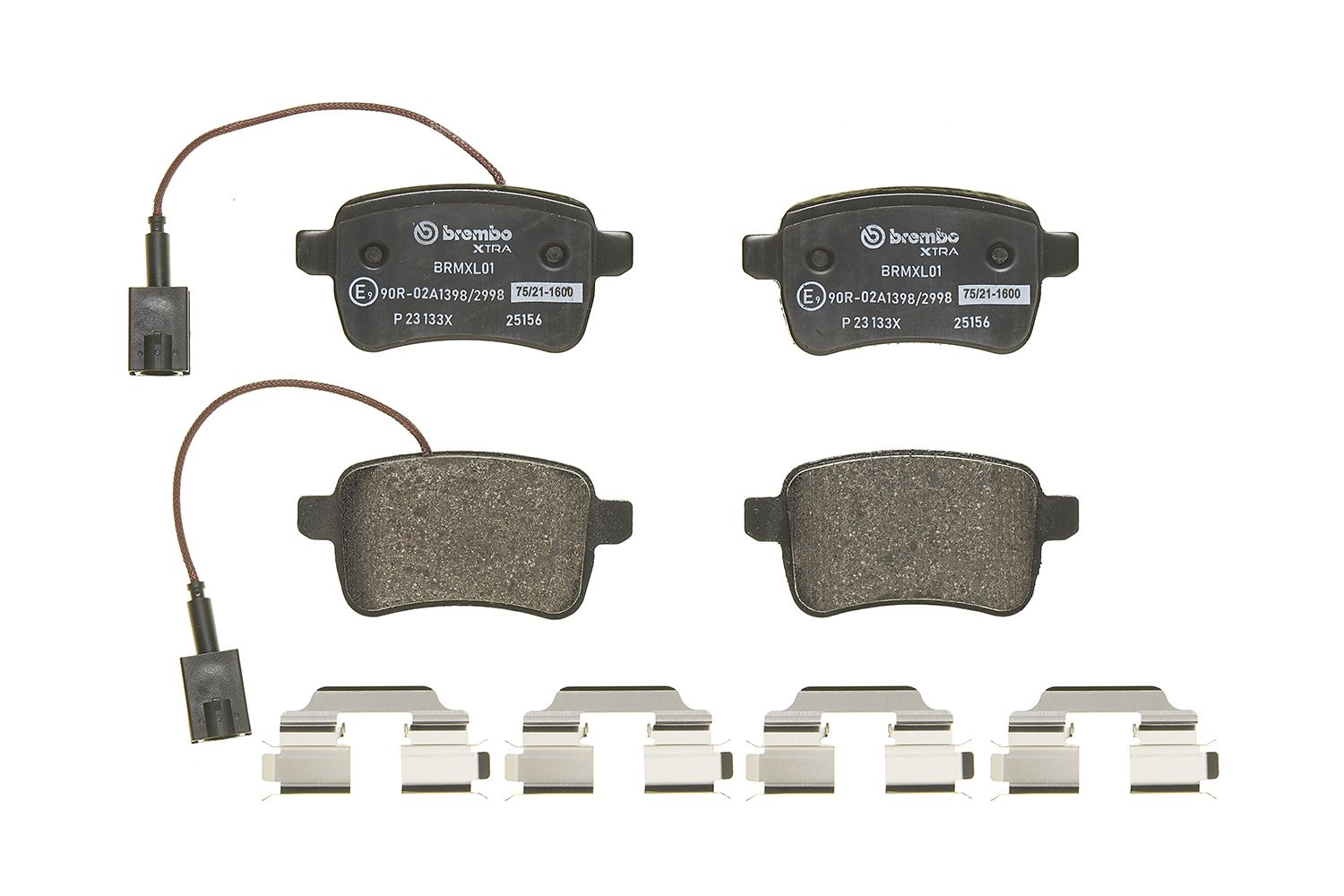 p23133x Brembo Тормозные колодки