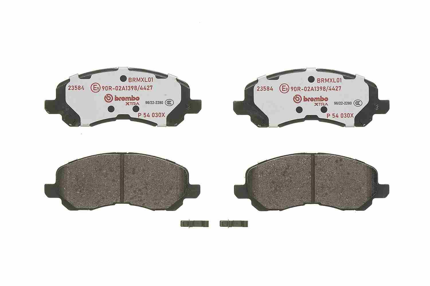p54030x Brembo Гальмівні колодки