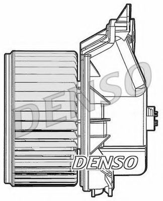 DEA20010 Denso Вентилятор салону для Opel Corsa