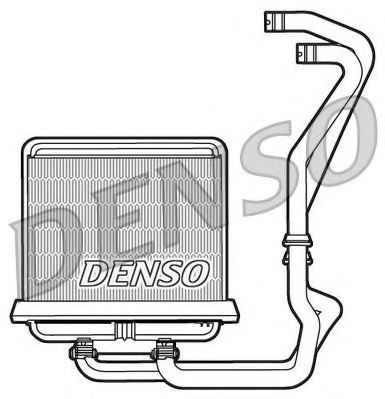 DRR12006 Denso Радиатор печки для Iveco Daily III