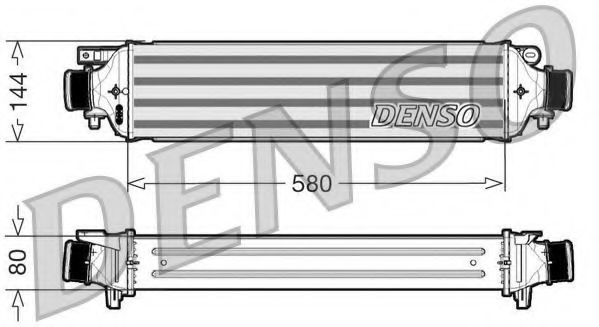 DIT09108 Denso Інтеркулер