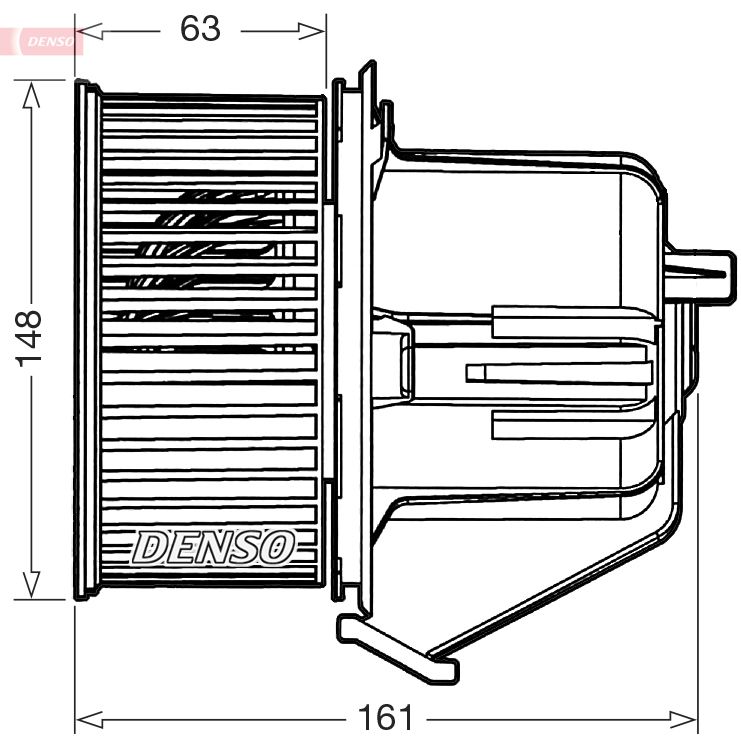 dea07027 Denso Вентилятор салона