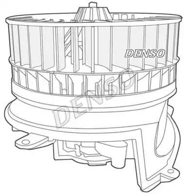 DEA17006 Denso Вентилятор салона