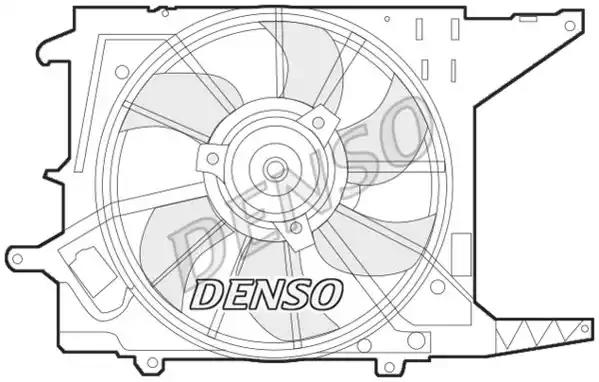 DER37003 Denso Вентилятор системи охолодження двигуна