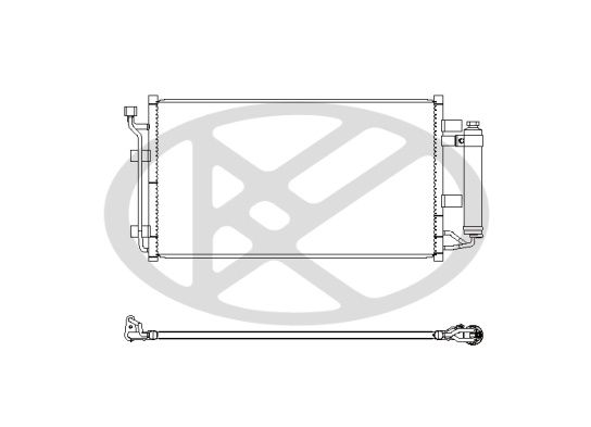 cd020539 Koyorad Радіатор кондиціонера для Nissan Leaf