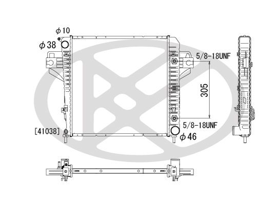 pl331748 Koyorad Радиатор охлаждения двигателя для Jeep Cherokee