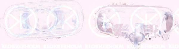 Фонарь указателя поворота Klokkerholm 00190610