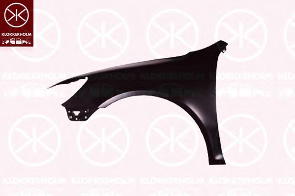 7521313 Klokkerholm Крыло переднее для Skoda Octavia
