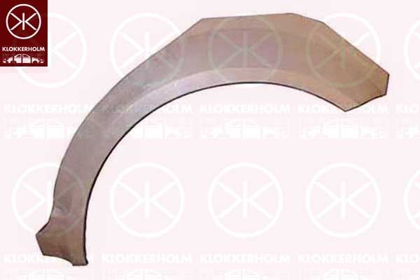 7525581 Klokkerholm Крило заднє для Skoda Superb