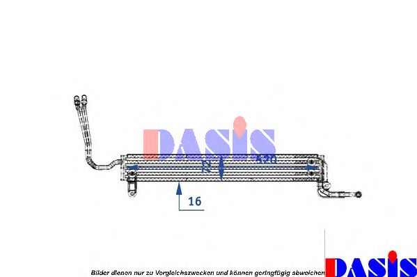 056019N Aks Dasis Масляный радиатор двигателя